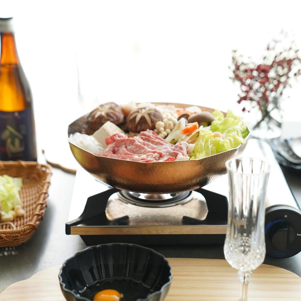 【アウトレット】ステンレス製お鍋(大) 雪 φ29cm 外銅 お鍋