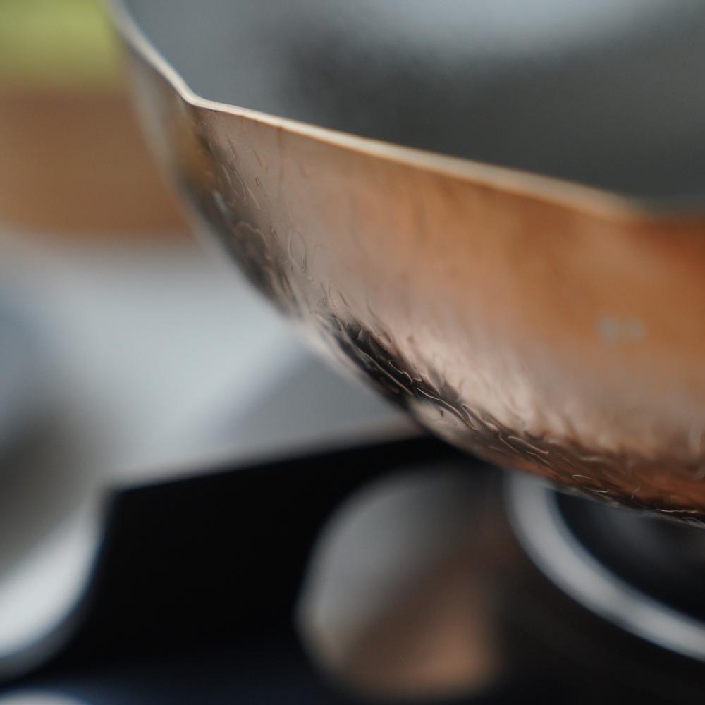 【アウトレット】ステンレス製お鍋(大) 雪 φ29cm 外銅 お鍋