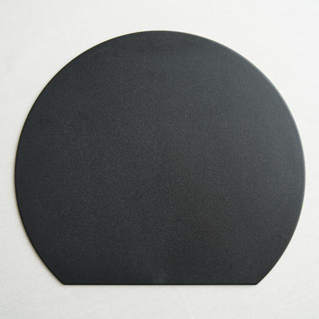 ホワイトマット縁金　半月盆　越前塗　FOURGRACEオリジナル