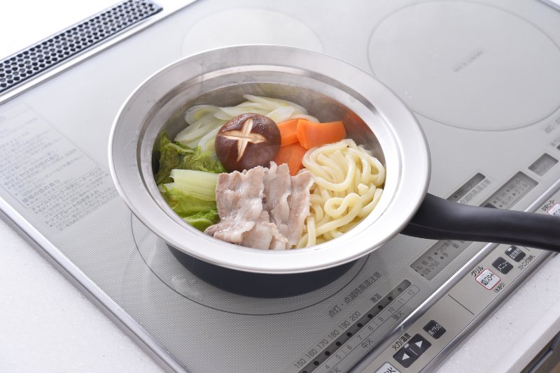 のせるだけで簡単蒸し器 18～20cm