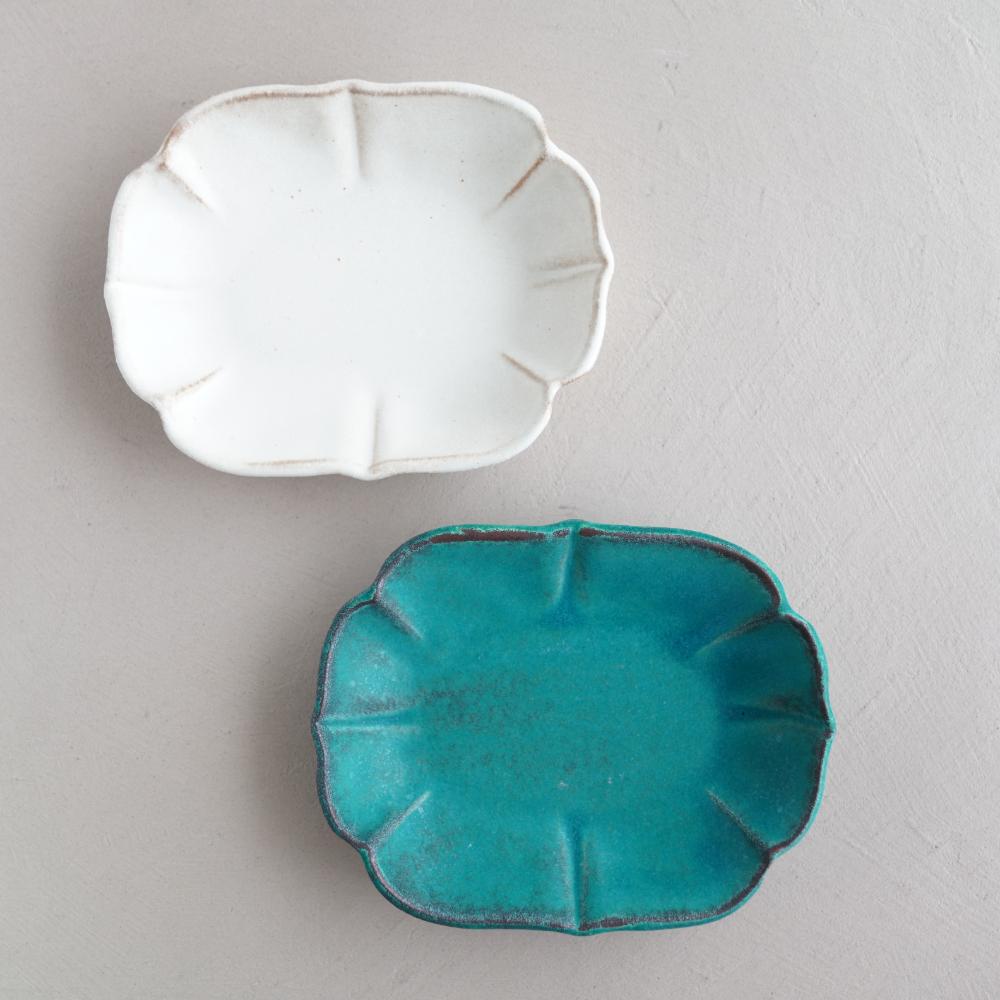 益子焼 ロータス（中）kinari