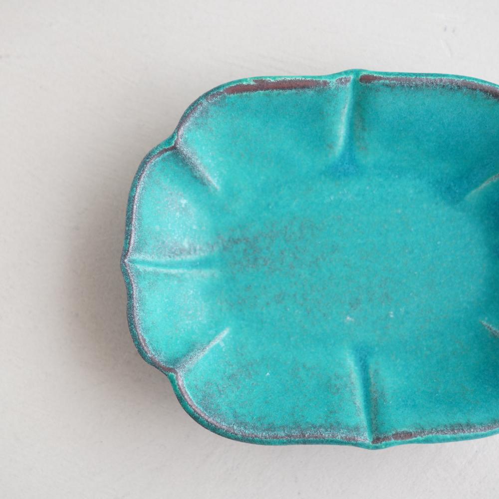 益子焼 ロータス（中）kinari