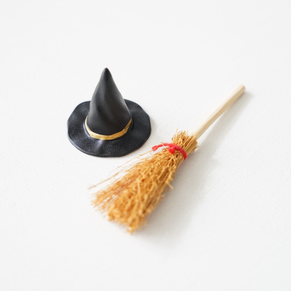 魔女のほうきと帽子のセット ｜ 四季折々のおしゃれな和食器通販サイト