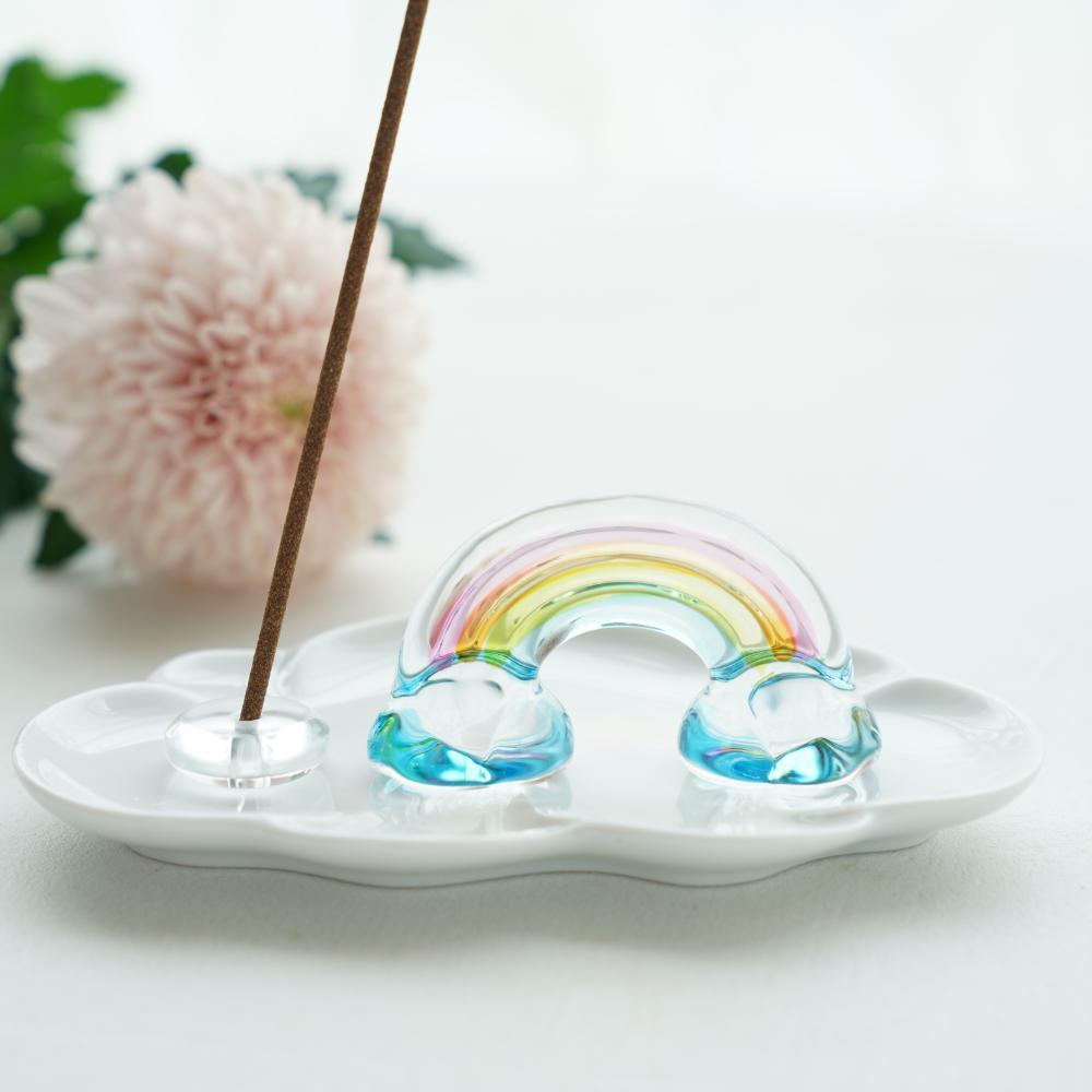 虹と雲の香立てセット｜ 四季折々のおしゃれな和食器通販サイト