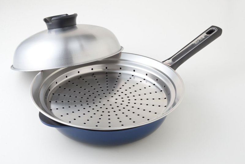 のせるだけで簡単蒸し器 24～26cm
