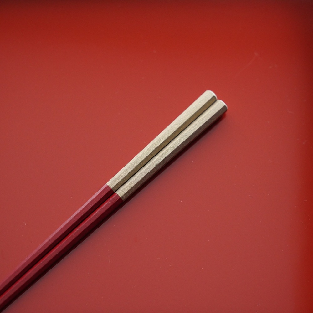 木地呂朱銀8cm　漆塗