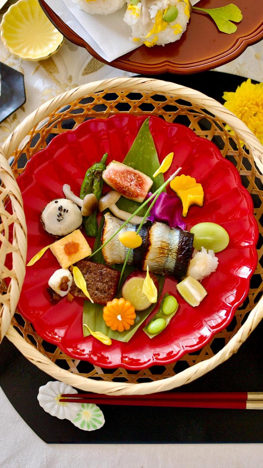 木地呂朱銀8cm　漆塗