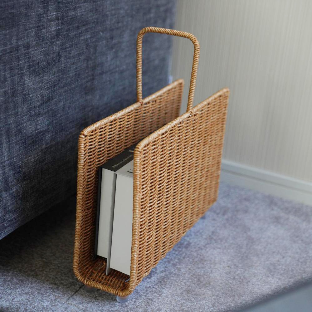 洗える収納シリーズ ハンドル付きマガジンラック