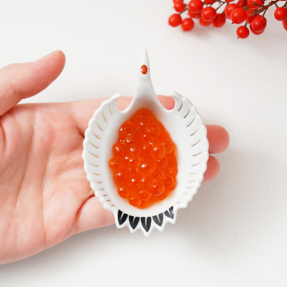 有田焼 錦鶴珍味入れ ｜ 四季折々のおしゃれな和食器通販サイト