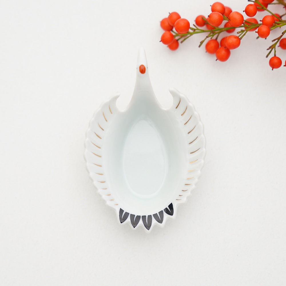 有田焼 錦鶴珍味入れ ｜ 四季折々のおしゃれな和食器通販サイト