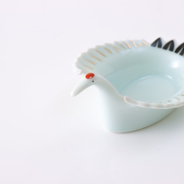 有田焼　錦鶴珍味入れ