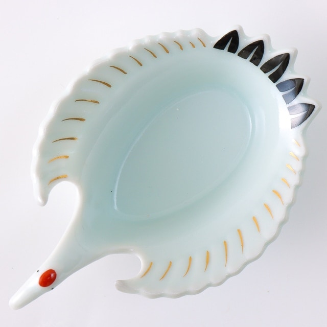 有田焼　錦鶴珍味入れ