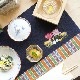 重陽の節句　刺繍　プレイスマット　濃紺　47×21.5ｃｍ 2枚目のサムネイル