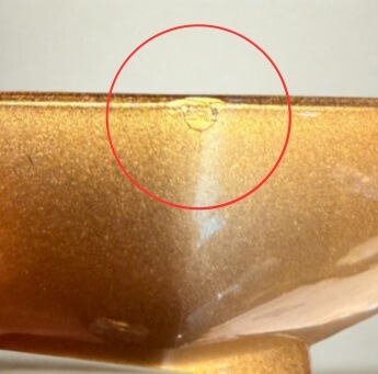 【アウトレット】六角珍味入れ　金松葉内金