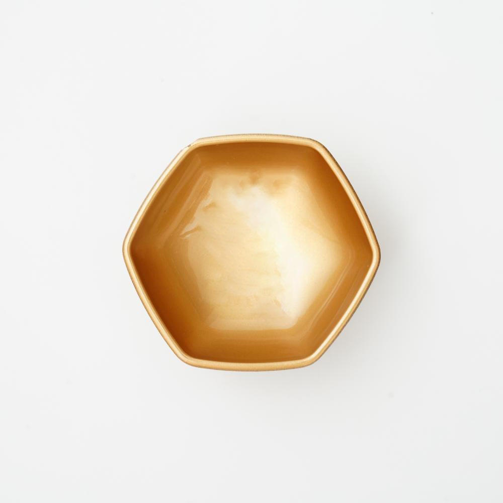 六角珍味入れ　金松葉内金