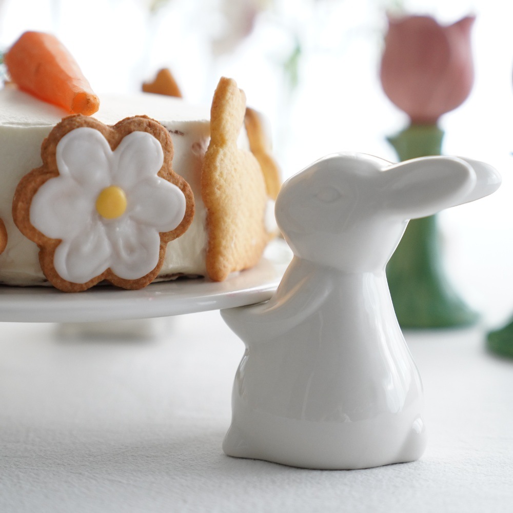 うさぎのディスプレイラウンドトレイ ｜ 四季折々のおしゃれな和食器