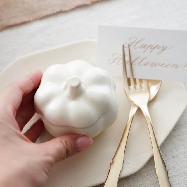 【アウトレット】常滑焼 かぼちゃココット S　