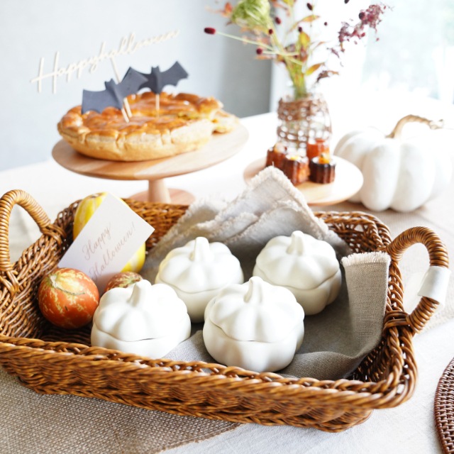 【アウトレット】常滑焼 かぼちゃココット S　