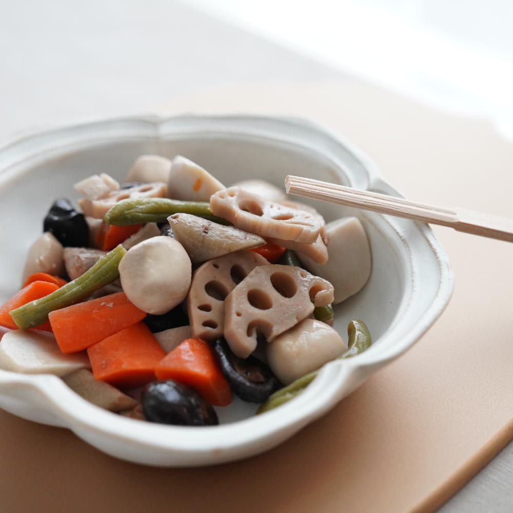 益子焼　梅ボウル（大） kinari 