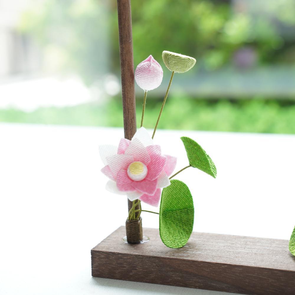 ちりめん枠飾り 虹と蓮 ｜ 四季折々のおしゃれな和食器通販サイト