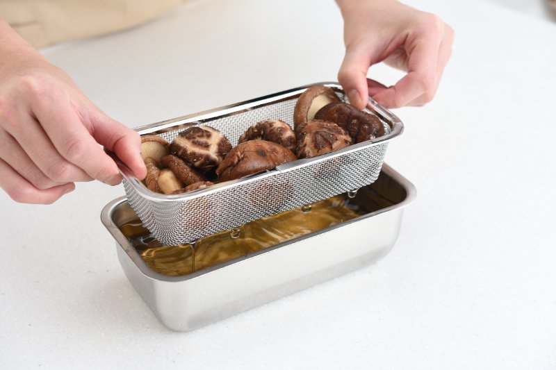1/3サイズ お料理はかどる角バット・角ザルセット