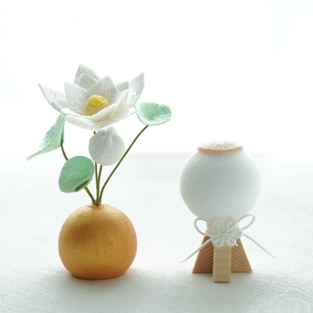 ちりめん白蓮華 ｜ 四季折々のおしゃれな和食器通販サイト FOURGRACE