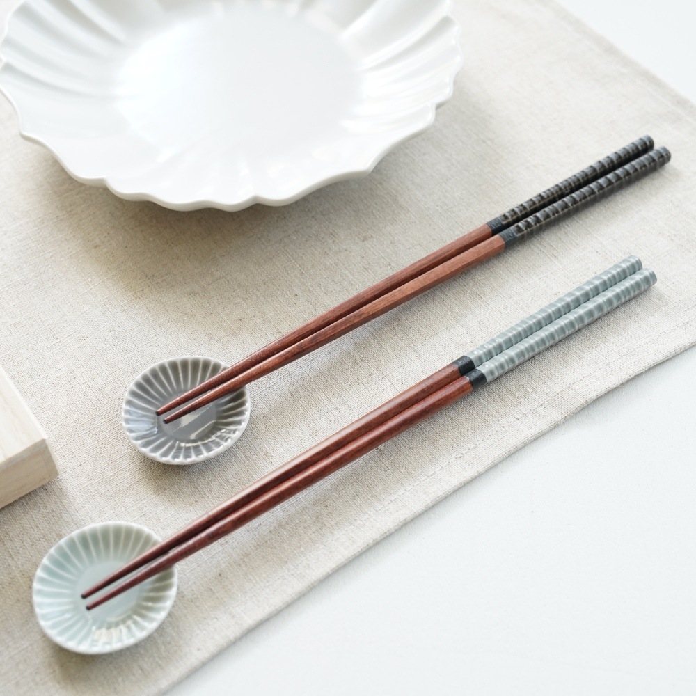 hitoishi ZENセット グレー／ライトグレー (木箱入り)