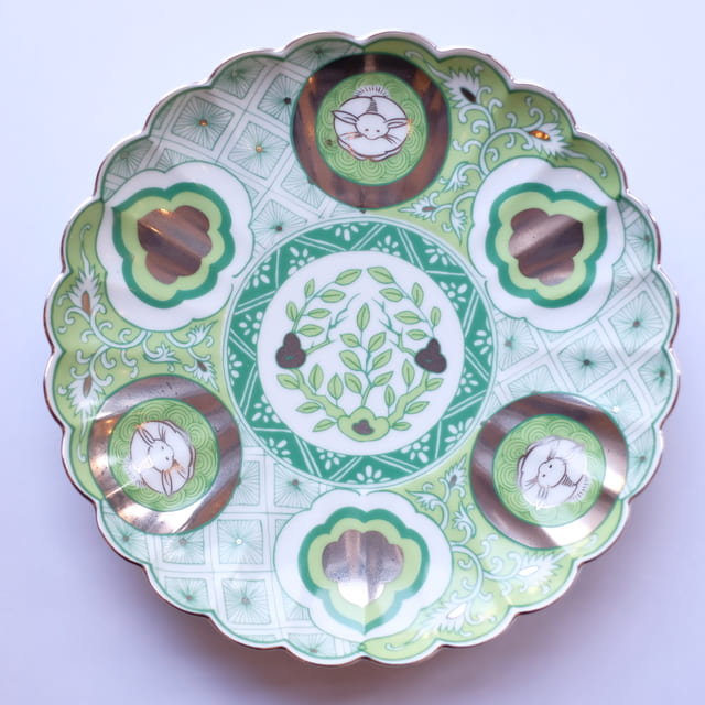 波佐見焼　昴 18cmプレート moegi