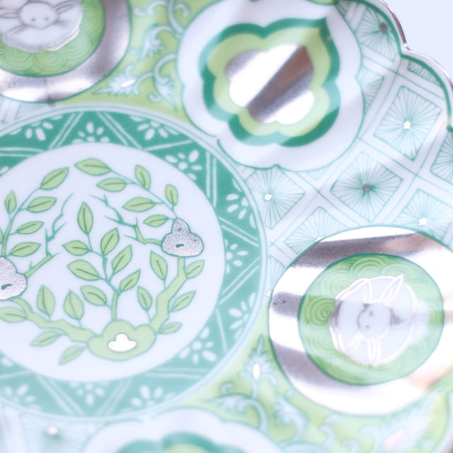 波佐見焼　昴 18cmプレート moegi