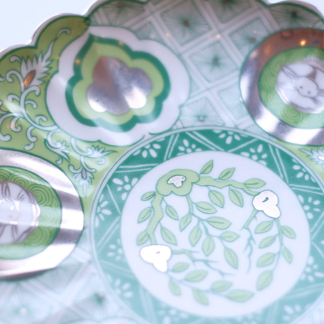 波佐見焼　昴 18cmプレート moegi