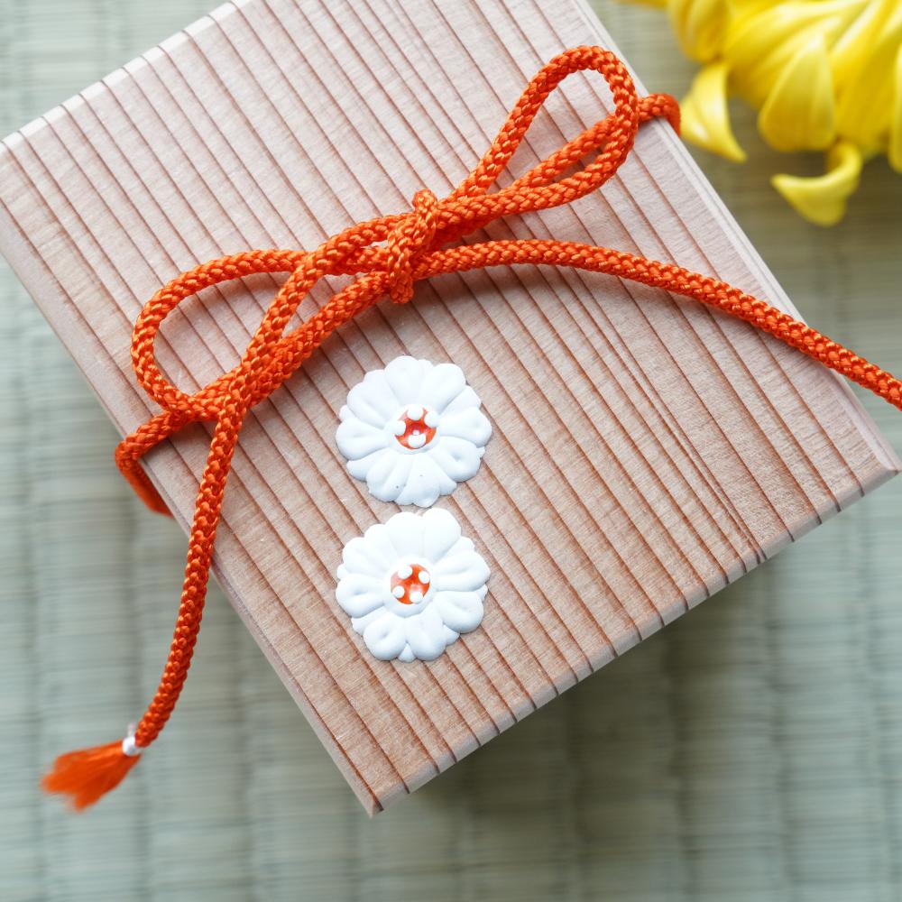 【今季完売】杉 菊柄 文箱 小 3枚目