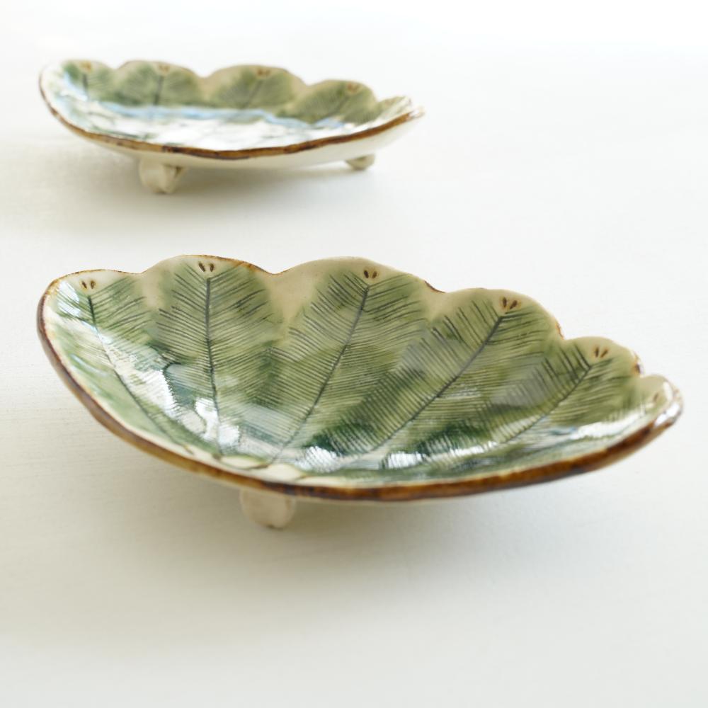 松泉窯 加藤芳平 松葉小皿｜ 四季折々のおしゃれな和食器通販サイト