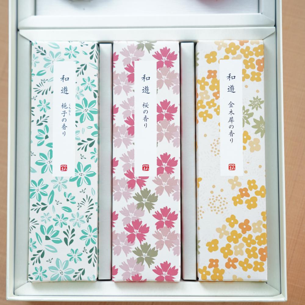 進物 和遊 和菓子キャンドルセット｜ 四季折々のおしゃれな和食器通販