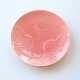 engi紋 12小皿 梅　レリーフ 赤 2枚目のサムネイル