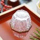 ガラス八角珍味 金付 2枚目のサムネイル