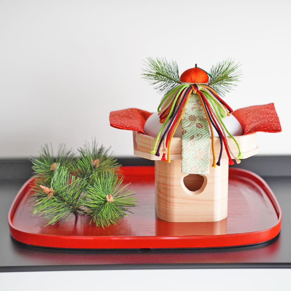 お正月お飾りセット 柿朱 ｜ 四季折々のおしゃれな和食器通販サイト