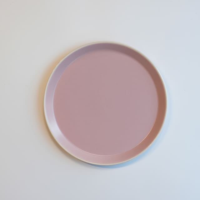 Carre 17cmパン クラリスピンク プレート 中皿 Four Grace Tableware