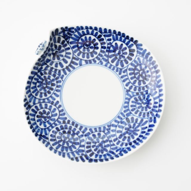 波佐見焼 蛸唐草 一閑人銘々皿 ｜ 四季折々のおしゃれな和食器