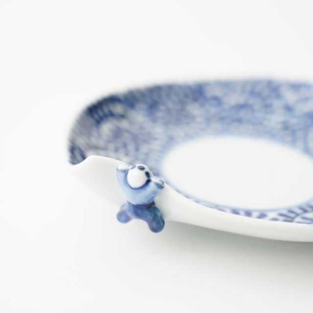 波佐見焼　蛸唐草　一閑人銘々皿