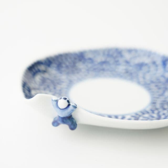 波佐見焼 蛸唐草 一閑人銘々皿 ｜ 四季折々のおしゃれな和食器通販