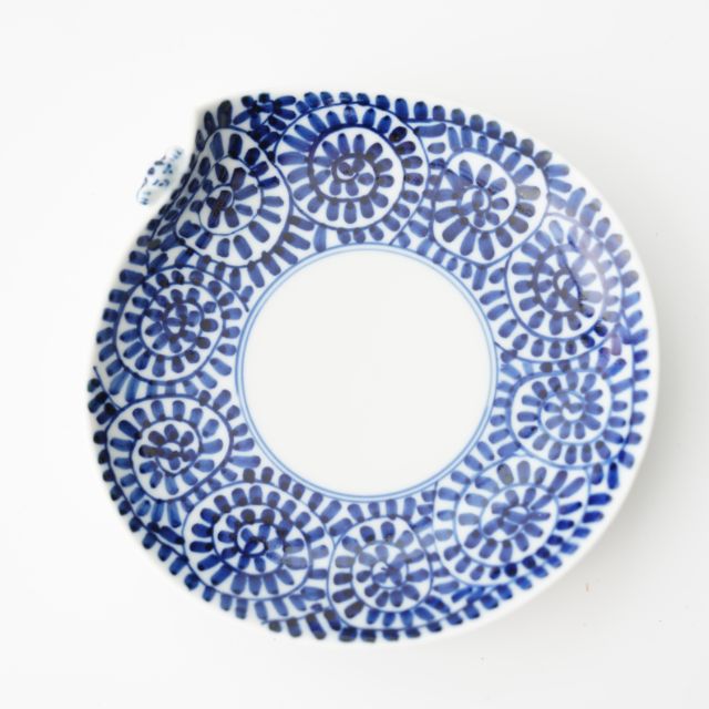 波佐見焼 蛸唐草 一閑人銘々皿 ｜ 四季折々のおしゃれな和食器