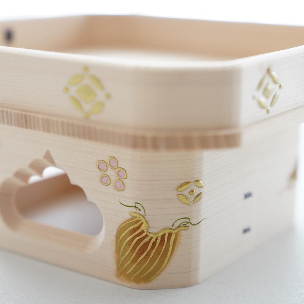 宝尽くし文三宝　ヒノキ　玉泉謹製　FOURGRACEオリジナル