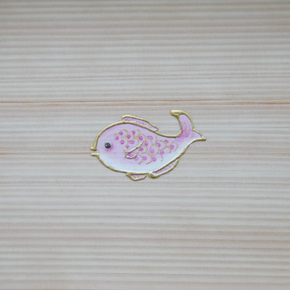 宝尽くし文三宝　ヒノキ　玉泉謹製　FOURGRACEオリジナル