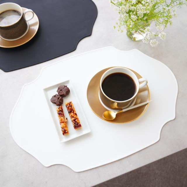 シリコン　ランチョンマット　シュエット　ホワイト