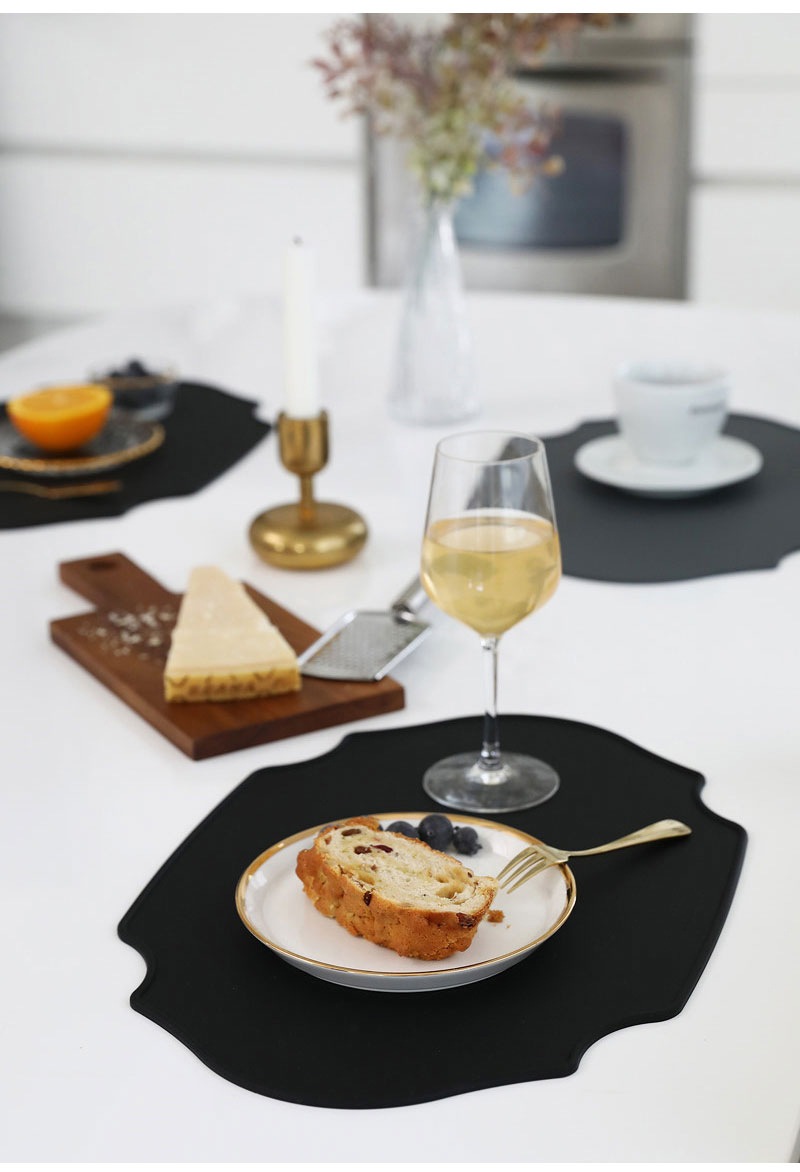 シリコン　ランチョンマット　シュエット　ホワイト