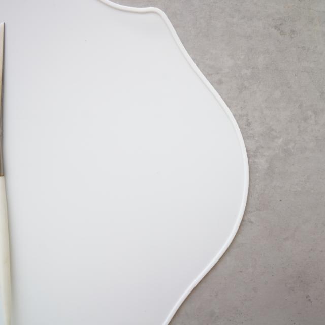 シリコン　ランチョンマット　シュエット　ホワイト