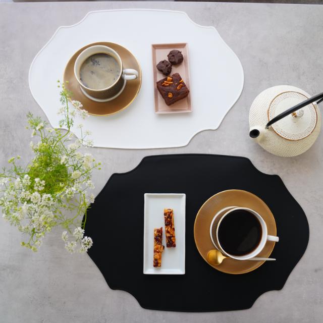 シリコン　ランチョンマット　シュエット　ホワイト