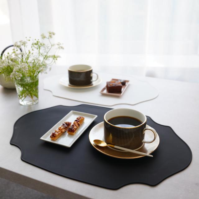 シリコン　ランチョンマット　シュエット　ホワイト