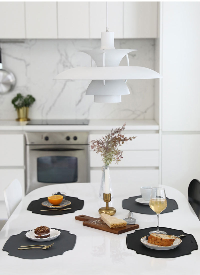 シリコン　ランチョンマット　シュエット　ホワイト