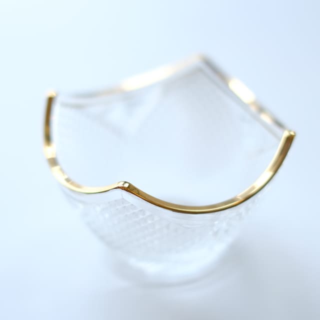 吉粋四方小鉢 金付